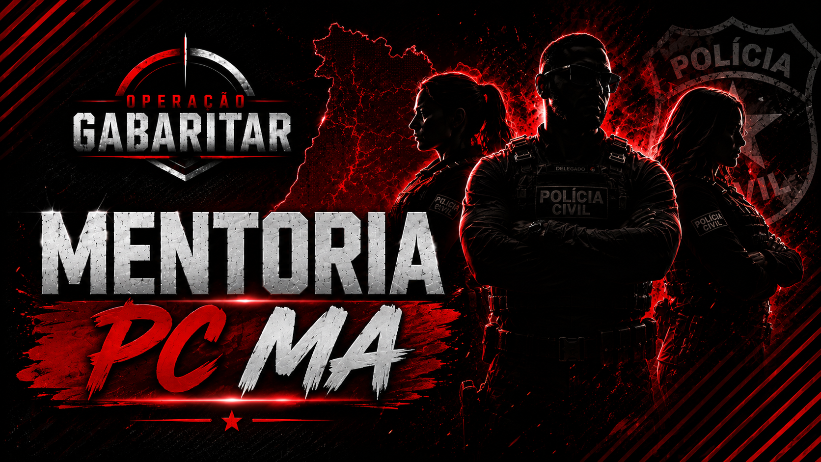 MENTORIA POLÍCIA CIVIL DO MARANHÃO – MENSAL